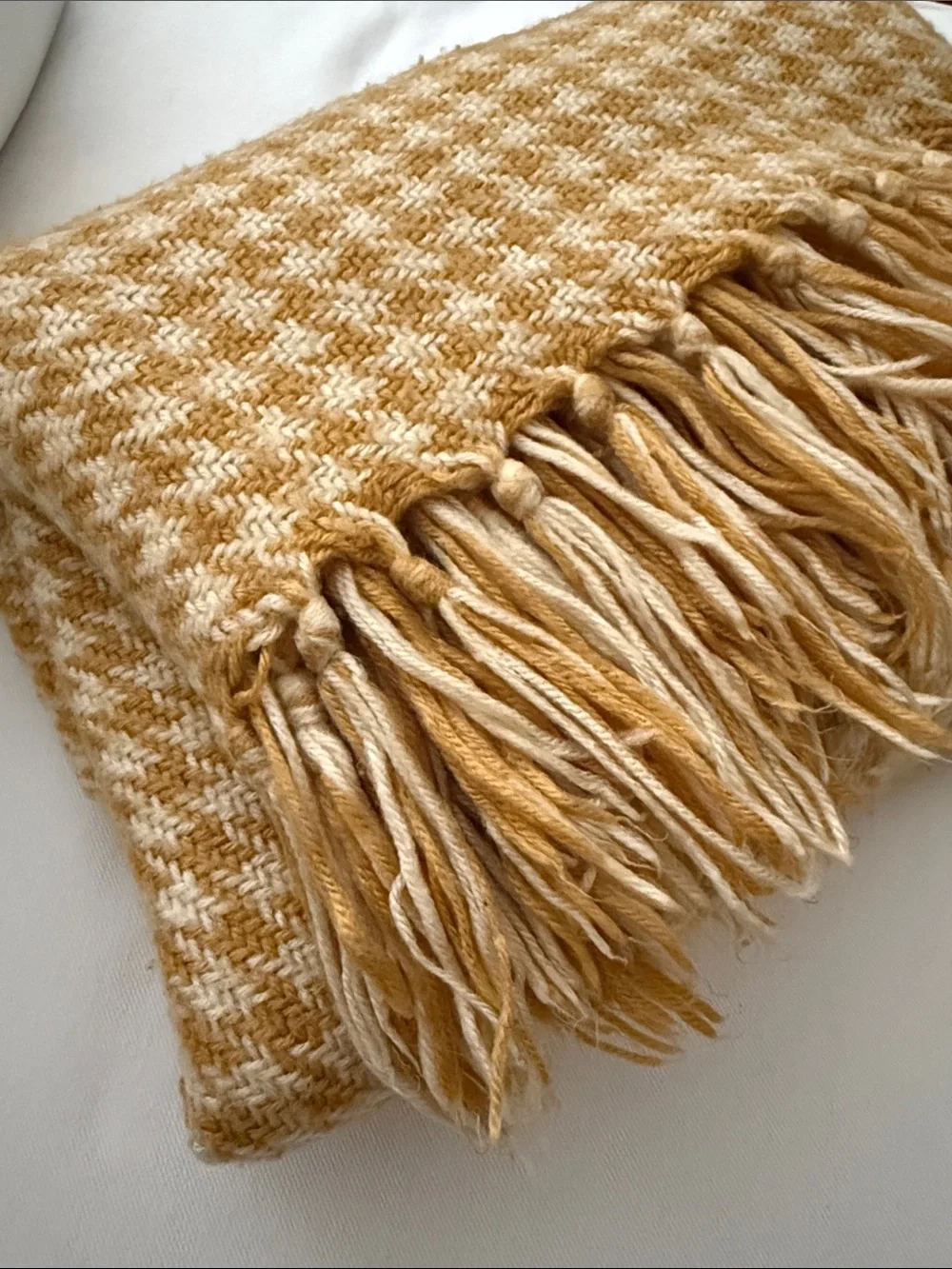 Fringed Throw Blanket